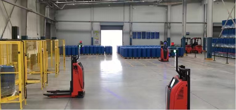 安迪苏南京工厂启用智能搬运设备推动仓储数字化转型